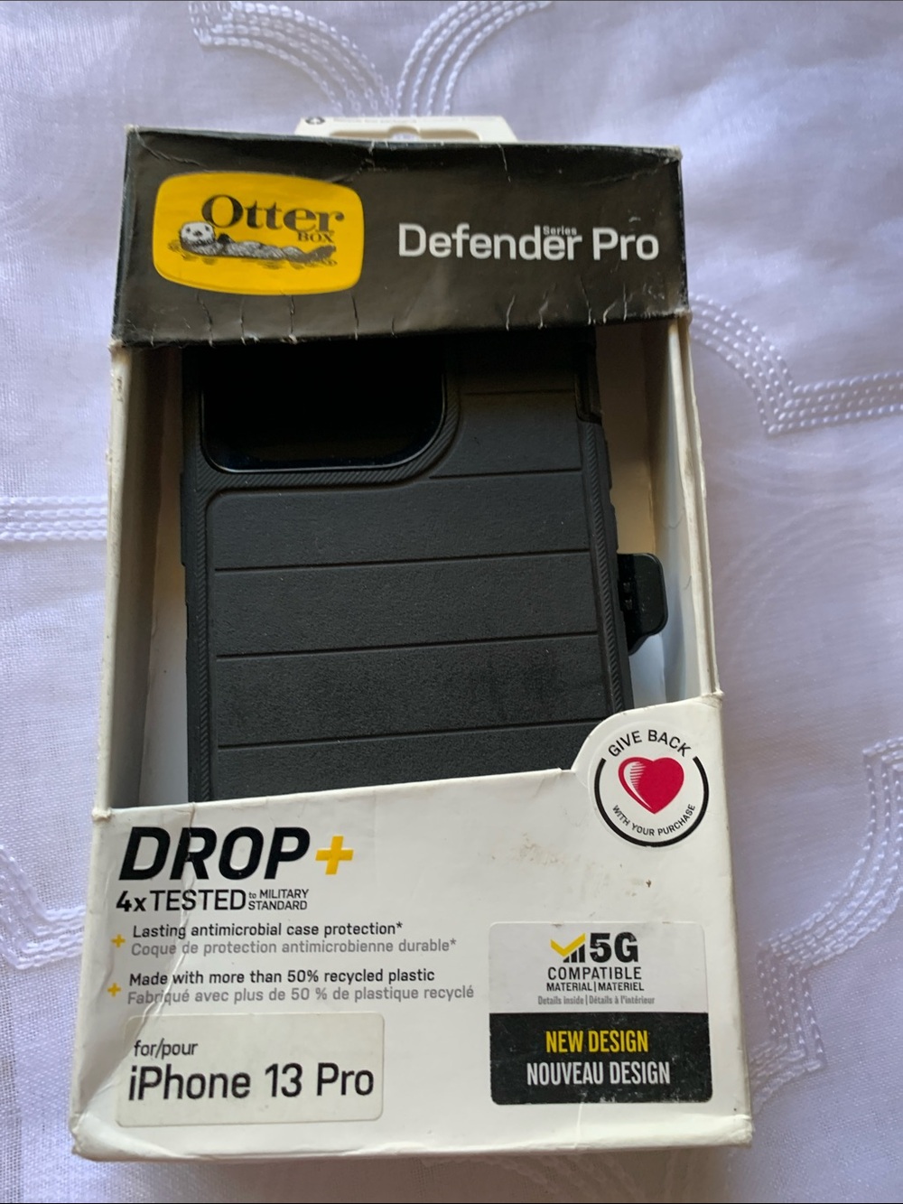 OtterBox Defender Pro Case for iPhone 13 Pro - Black